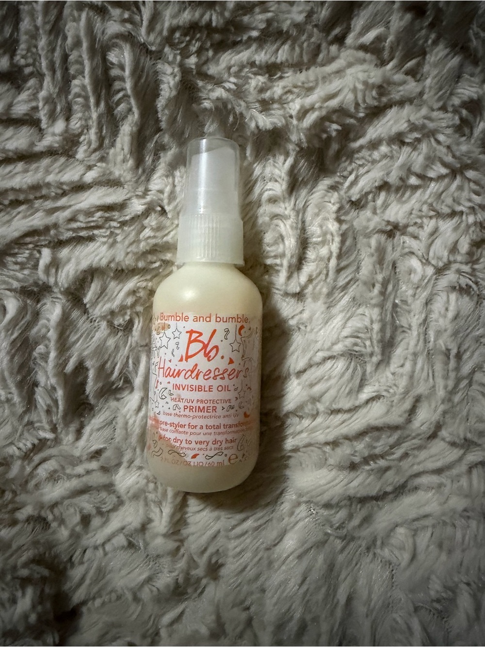 Bumble and bumble Cream and Peach Leave-In Hair Primer Spray